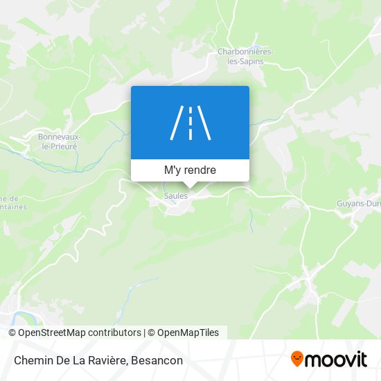 Chemin De La Ravière plan