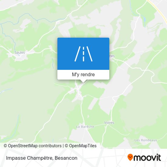 Impasse Champêtre plan