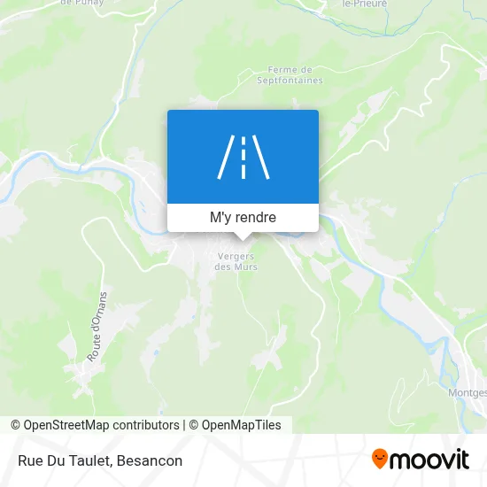 Rue Du Taulet plan