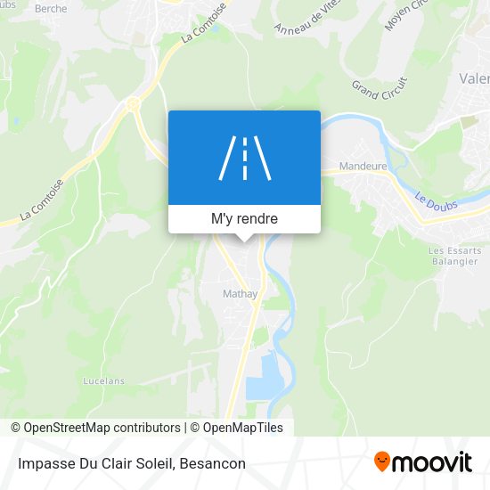 Impasse Du Clair Soleil plan