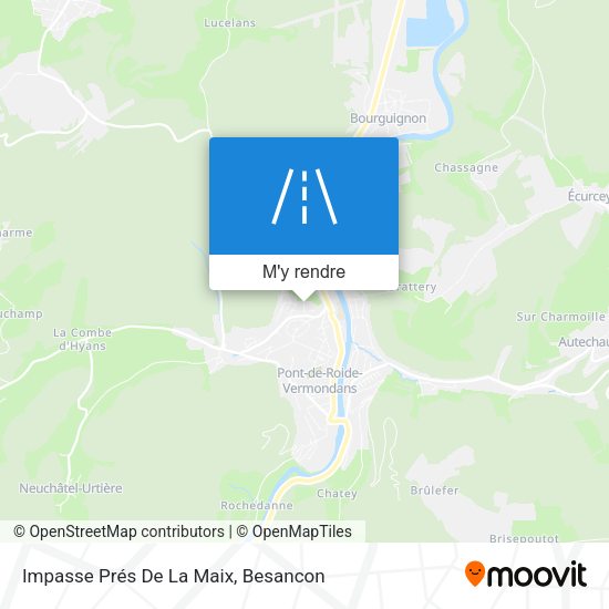 Impasse Prés De La Maix plan