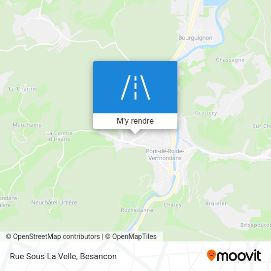 Rue Sous La Velle plan