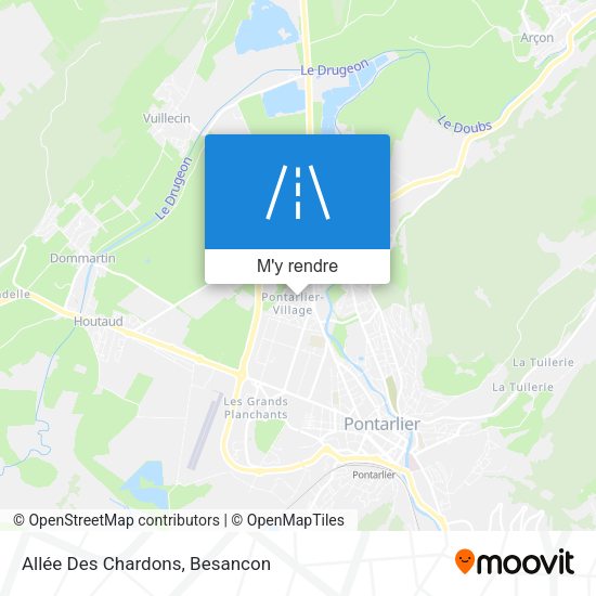Allée Des Chardons plan