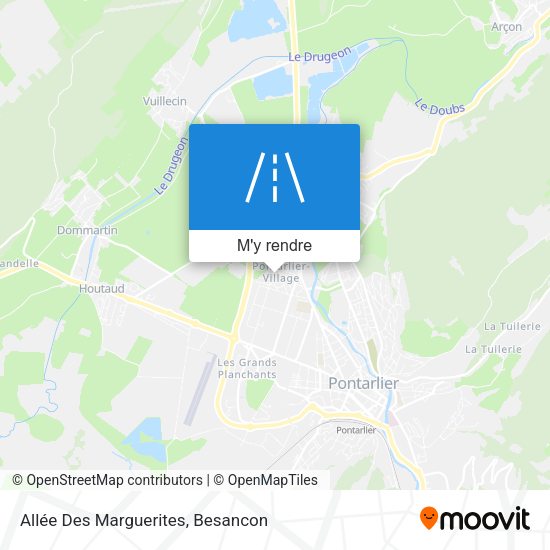 Allée Des Marguerites plan