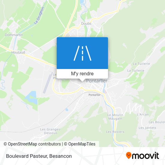Boulevard Pasteur plan