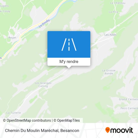 Chemin Du Moulin Maréchal plan