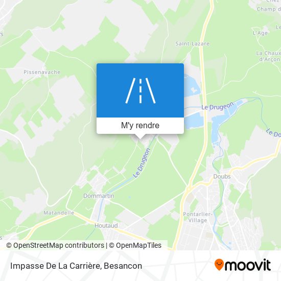 Impasse De La Carrière plan