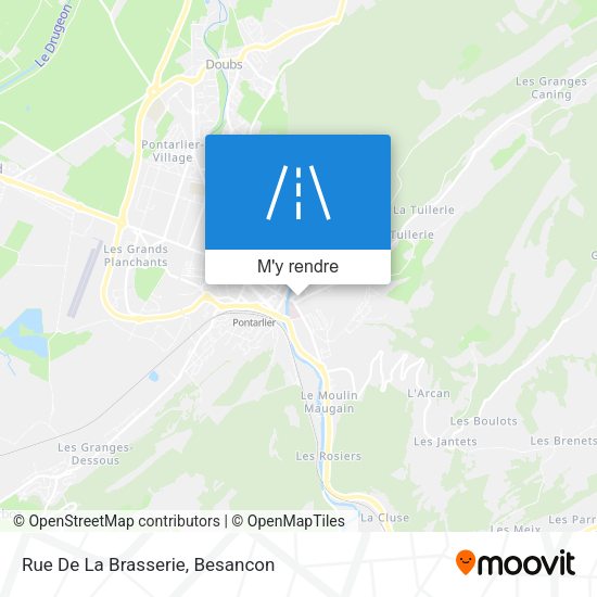 Rue De La Brasserie plan
