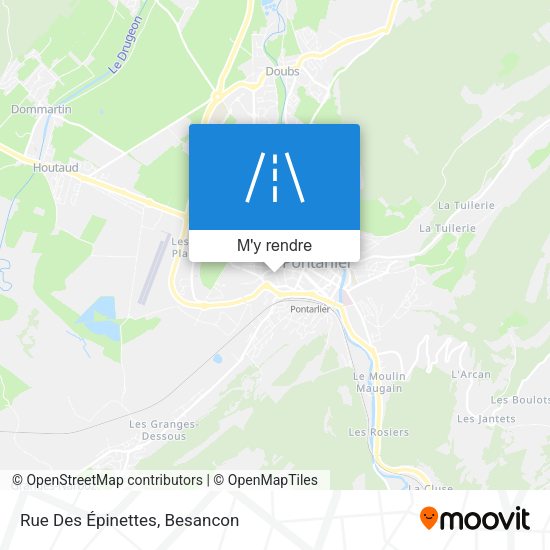 Rue Des Épinettes plan