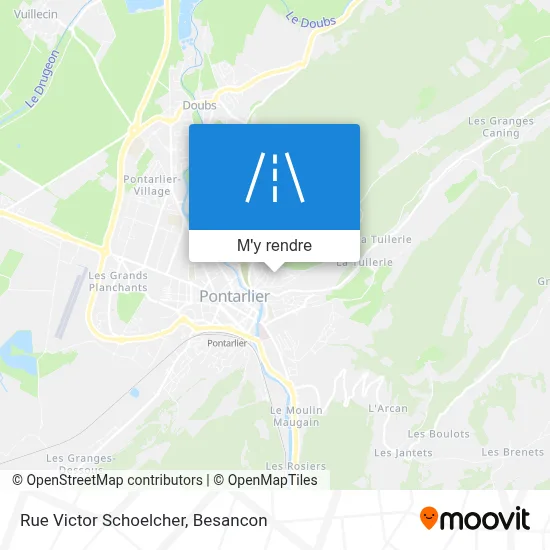 Rue Victor Schoelcher plan