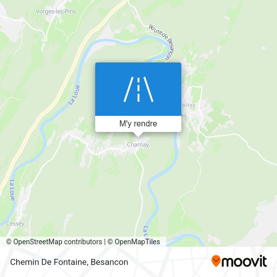 Chemin De Fontaine plan