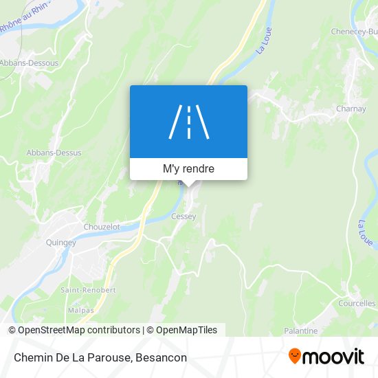 Chemin De La Parouse plan