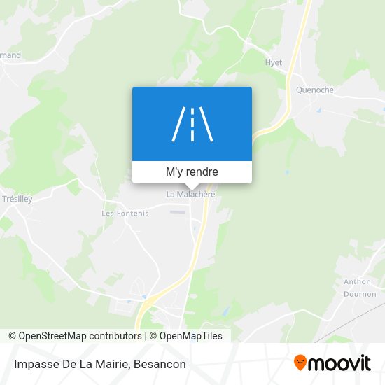 Impasse De La Mairie plan