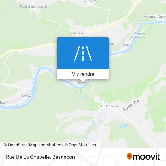 Rue De La Chapelle plan