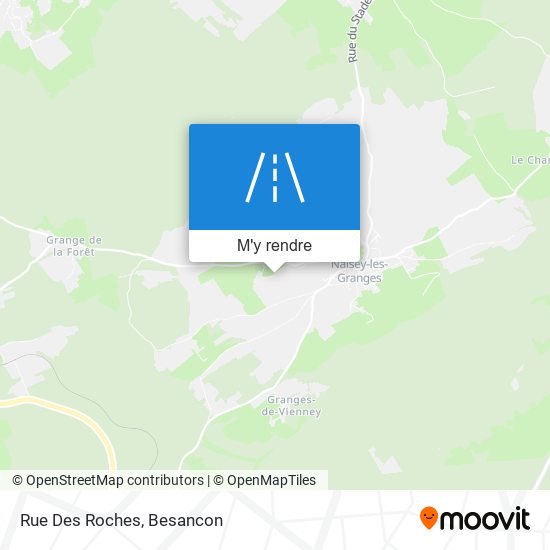 Rue Des Roches plan