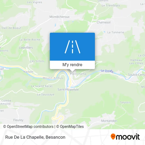 Rue De La Chapelle plan