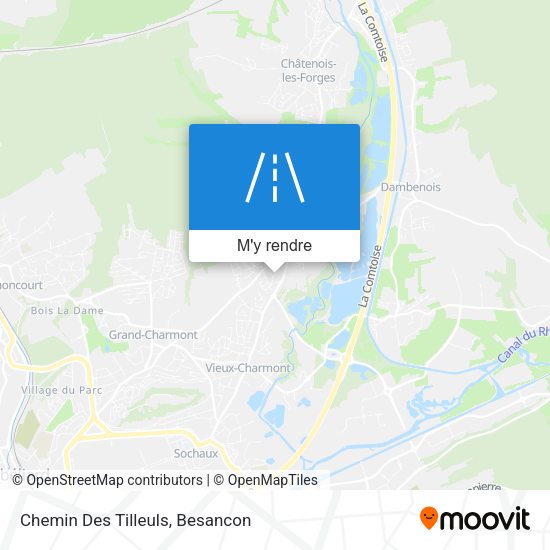 Chemin Des Tilleuls plan