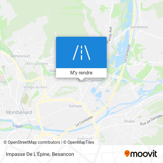 Impasse De L'Épine plan