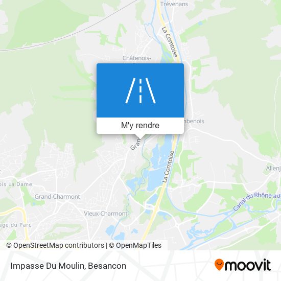 Impasse Du Moulin plan