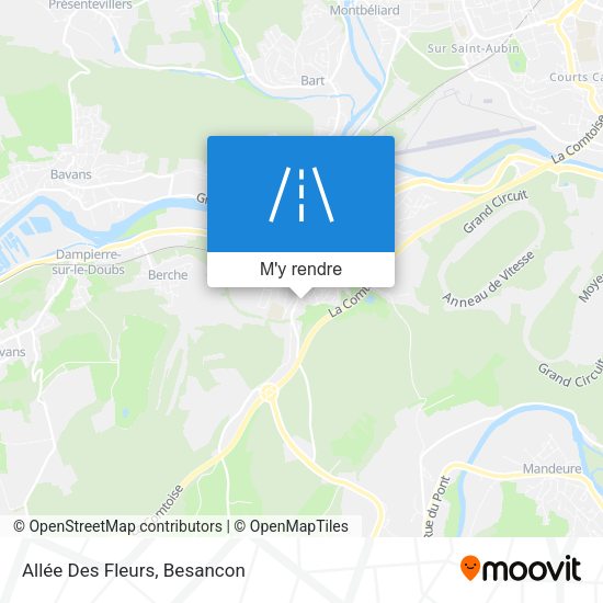 Allée Des Fleurs plan