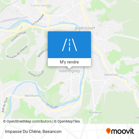 Impasse Du Chêne plan