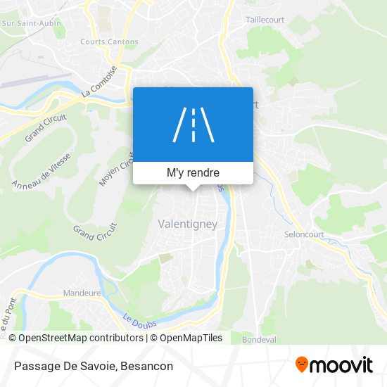 Passage De Savoie plan