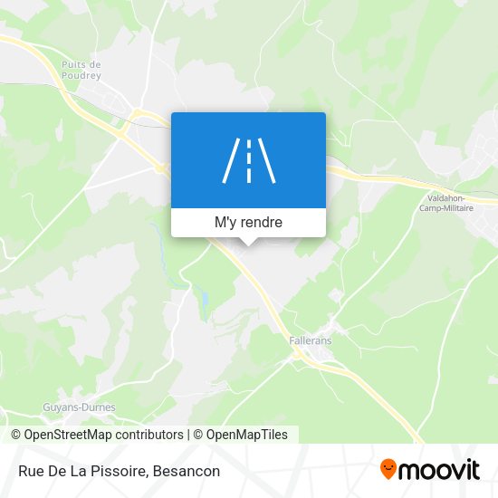 Rue De La Pissoire plan