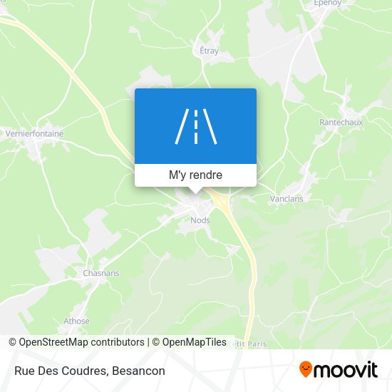 Rue Des Coudres plan