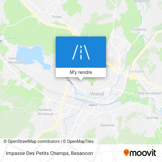 Impasse Des Petits Champs plan