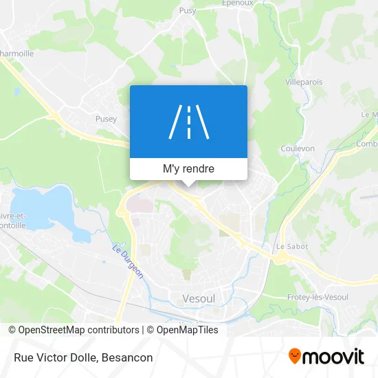 Rue Victor Dolle plan