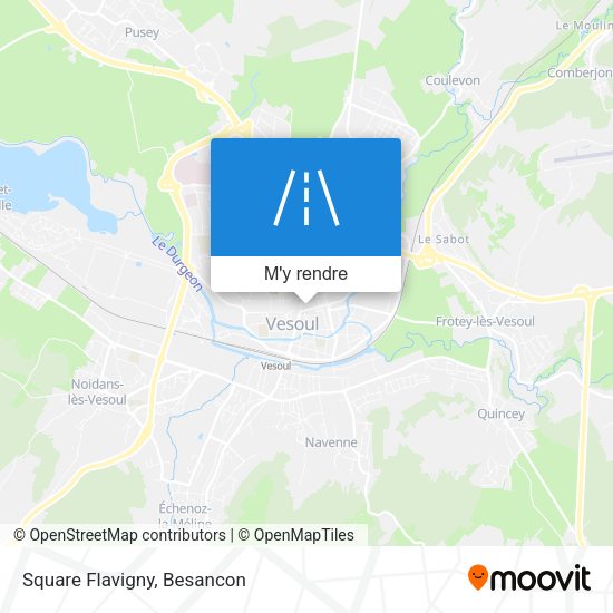 Square Flavigny plan