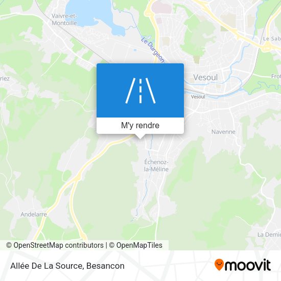 Allée De La Source plan