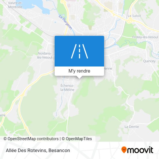 Allée Des Rotevins plan