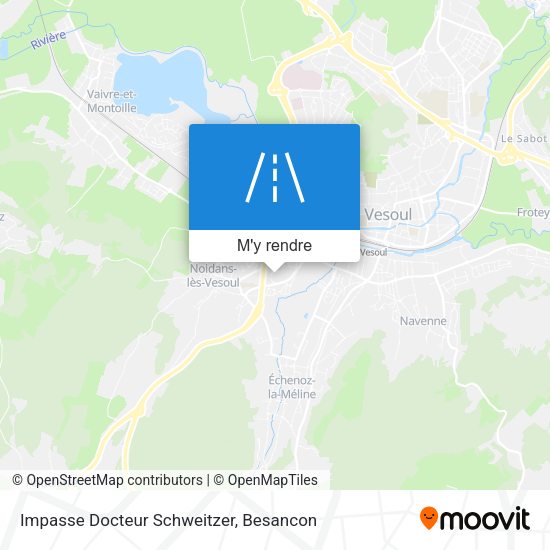 Impasse Docteur Schweitzer plan
