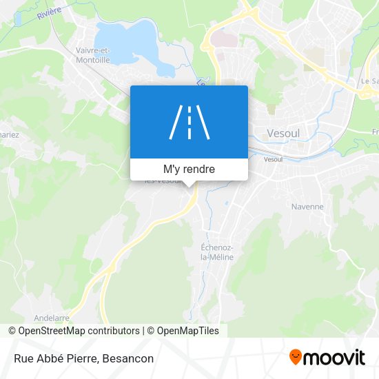 Rue Abbé Pierre plan