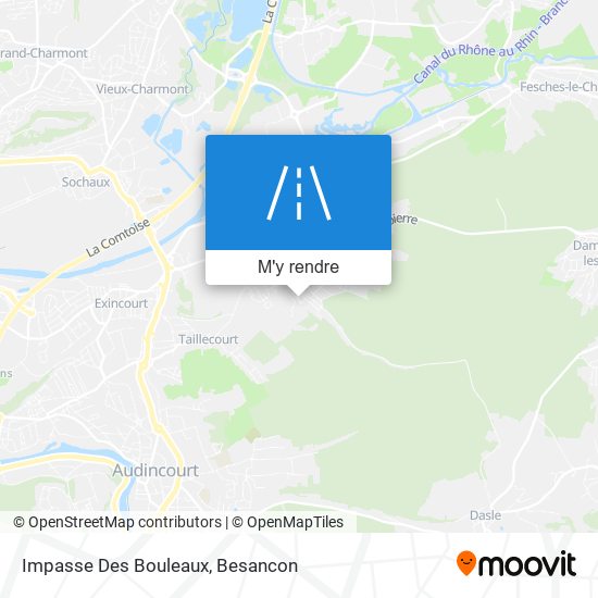 Impasse Des Bouleaux plan