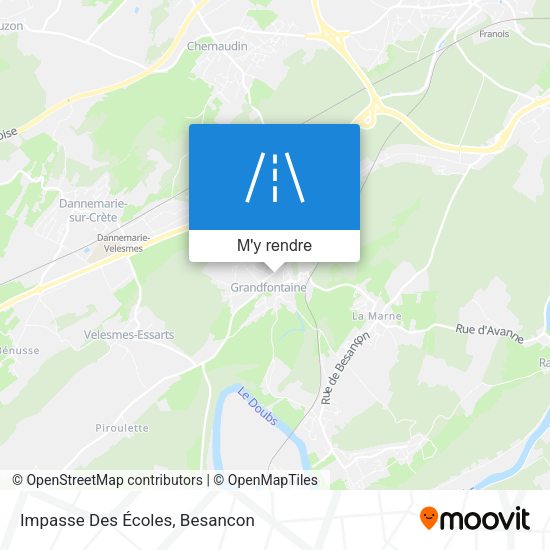 Impasse Des Écoles plan
