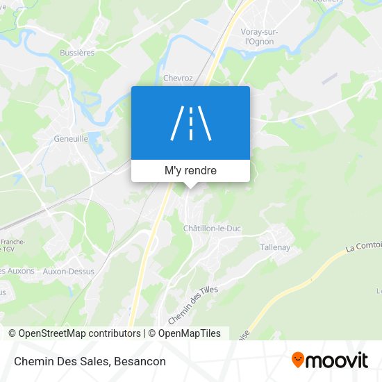 Chemin Des Sales plan