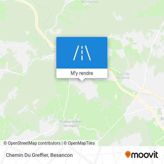 Chemin Du Greffier plan