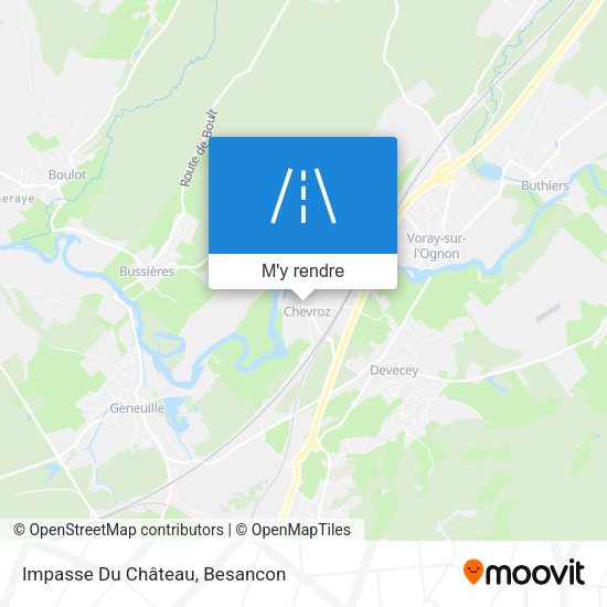 Impasse Du Château plan