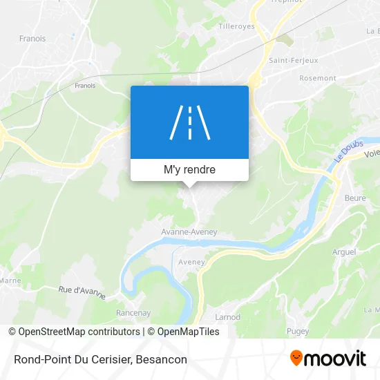 Rond-Point Du Cerisier plan