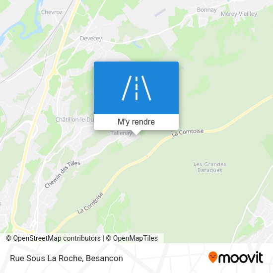 Rue Sous La Roche plan