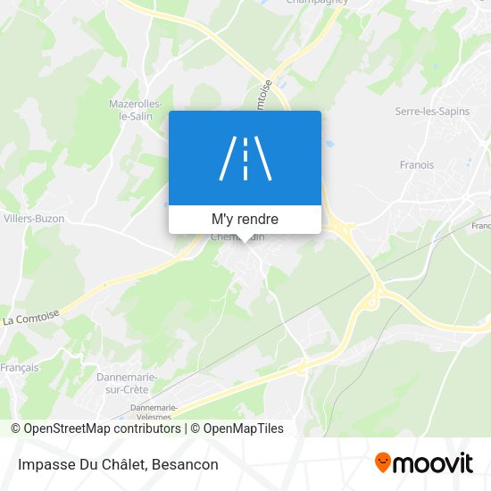 Impasse Du Châlet plan