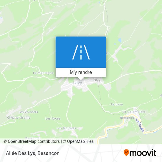 Allée Des Lys plan