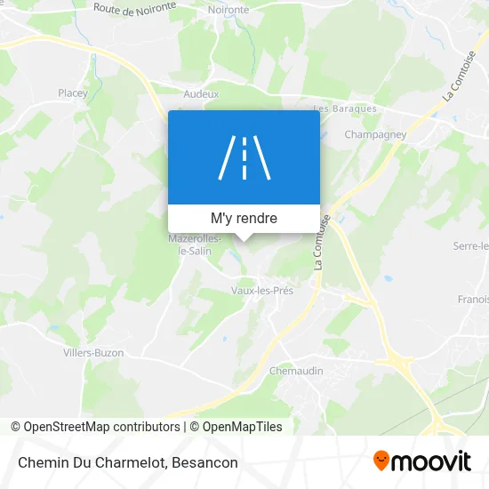 Chemin Du Charmelot plan