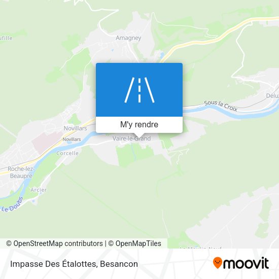 Impasse Des Étalottes plan