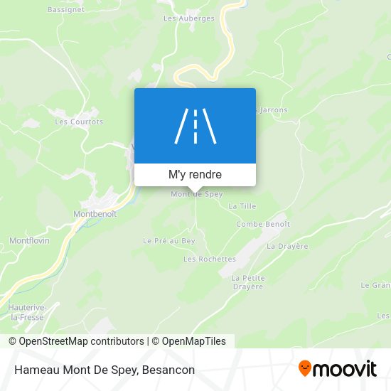 Hameau Mont De Spey plan