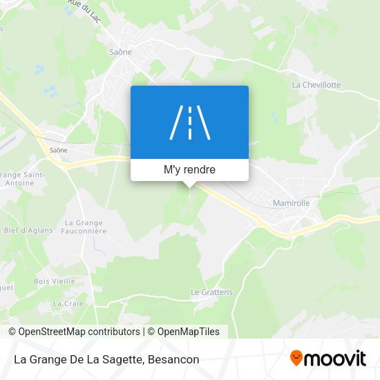 La Grange De La Sagette plan
