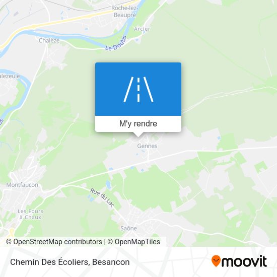 Chemin Des Écoliers plan