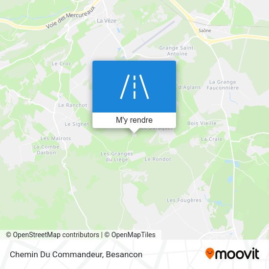 Chemin Du Commandeur plan